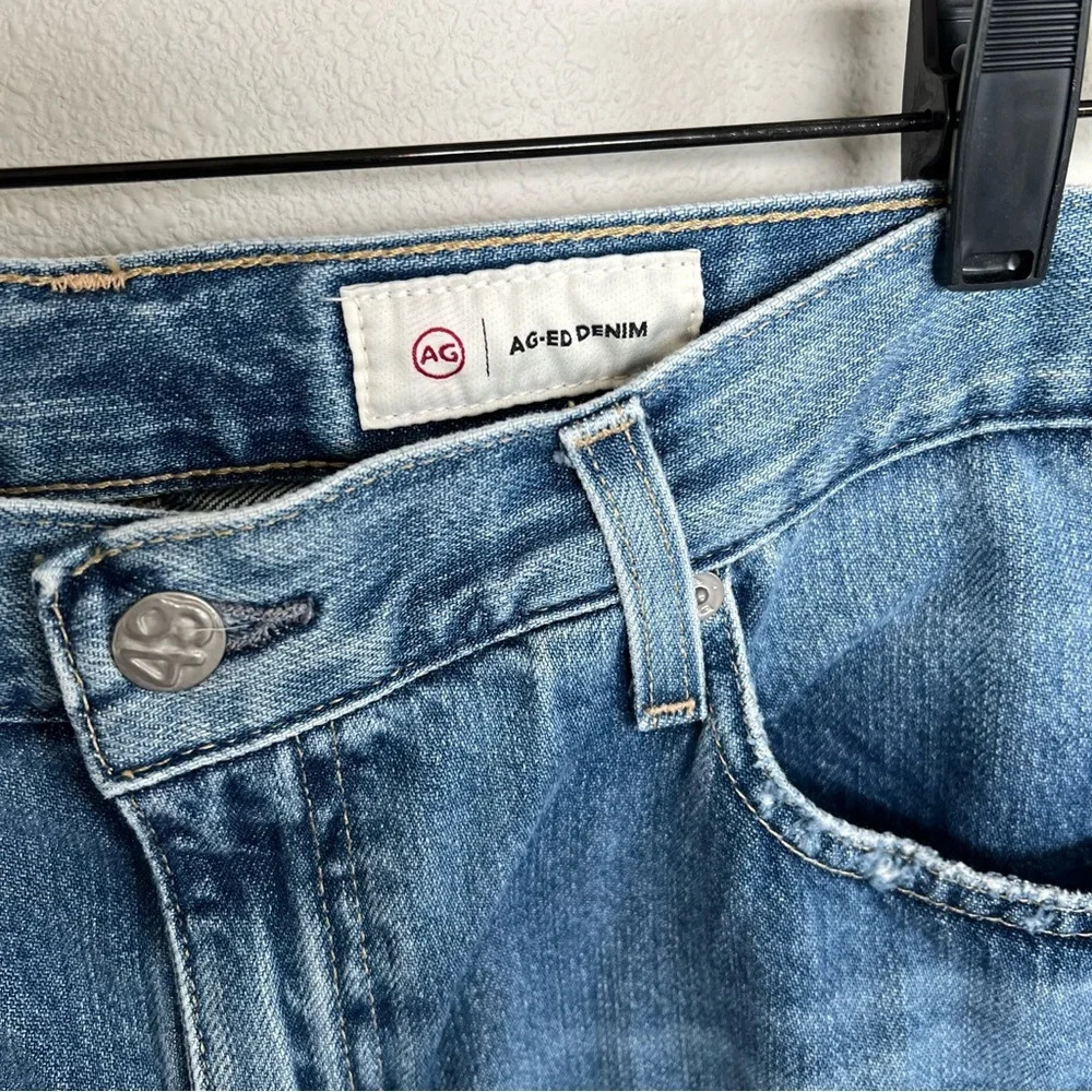 AG Ex-Boyfriend Slouchy Slim Boyfriend Ripped Jeans 17 Years Long Beach Women 30 - Picture 7 of 11